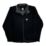 Carhartt Jacket - 2XL Black Cotton Blend