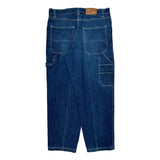 Great Point Graphic Carpenter Jeans - 36W 30L Blue Cotton