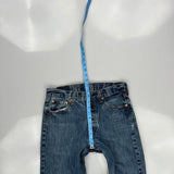 501 Levis Jeans - 30W 31L Blue Cotton