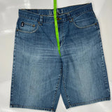 Ll Cool J Denim Shorts - 38W 12L Blue Cotton
