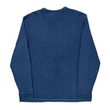 Tommy Hilfiger Long Sleeve T-Shirt - XL Blue Cotton