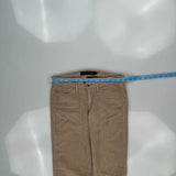 Calvin Klein Jeans Cord Trousers - 29″ Waist Beige Corduroy