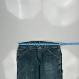 Lee Carpenter Jeans - 37W 30L Blue Denim