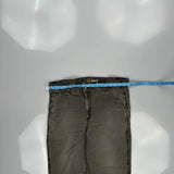 Carhartt Carpenter Trousers - 36W 32L Grey Cotton