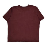 Carhartt T-Shirt - 3XL Burgundy Cotton