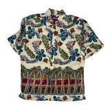 Bugle Boy Floral Hawaiian Shirt - XL Multicoloured Viscose