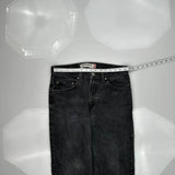 Levis 505 Jeans - 31W 30L Black Cotton