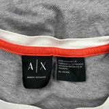 Armani Exchange Spellout T-Shirt - XL Grey Cotton