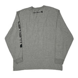 Carhartt Long Sleeve T-Shirt - XL Gray Cotton