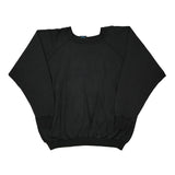 90S Made In USA Mac Gregor Blank Sweatshirt - 2XL Black Cotton