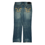 Black Canyon Boot Cut Jeans - 36W 34L Blue Denim