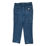 Carhartt Carpenter Jeans - 38W 32L Blue Cotton
