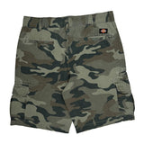Dickies Camo Cargo Shorts - 34W 10L Camo Cotton