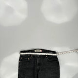 Levis 505 Jeans - 34W 32L Black Cotton