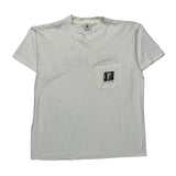 Breaking Barriers Delta Graphic T-Shirt - Large White Cotton