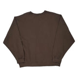 Fruit Of The Loom Sweatshirt - XL Brown Cotton