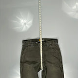 Carhartt Carpenter Trousers - 32W 34L Grey Cotton