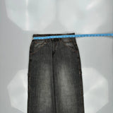 Age 16 Unbranded Carpenter Jeans - 28W 30L Grey Cotton