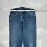 501 Levis Jeans - 32W 30L Blue Cotton