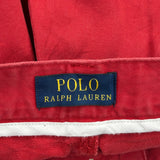 Polo By Ralph Lauren Chino Shorts - 37W 8L Red Cotton