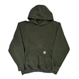 Carhartt Hoodie - XL Green Cotton