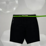 Quiksilver Chino Shorts - 34W 10L Black Cotton