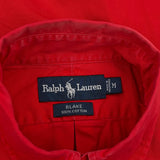 Blake Ralph Lauren Shirt - Medium Red Cotton