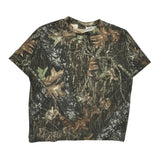 Jerzees Camo T-Shirt - 2XL Green Cotton