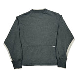 Nike Sportswear Nike Spellout Long Sleeve T-Shirt - XL Gray Cotton Blend