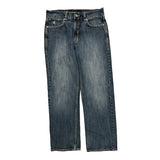 Rocawear Graphic Jeans - 34W 30L Dark Wash Denim