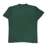 Native American Inspired Design Fruit Of The Loom Graphic T-Shirt - XL Green Cotton