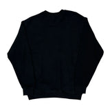 Fruit Of The Loom Sweatshirt - XL Black Cotton