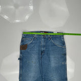 Wrangler Carpenter Jeans - 34W 29L Blue Denim