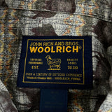 Woolrich Elk Moose Aop Patterned Shirt - Large Brown Cotton