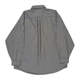 Tommy Hilfiger Striped Shirt - 2XL Grey Cotton