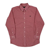 Ralph Lauren Checked Shirt - Large Red Cotton