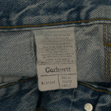 Carhartt Carpenter Jeans - 33W 30L Light Wash Cotton