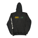 Stats Group Carhartt Hoodie - Medium Black Cotton