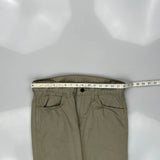 Levis Trousers - 32W 30L Khaki Cotton