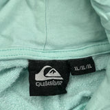 Quiksilver Spellout Hoodie - XL Green Cotton