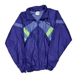 Adidas Windbreaker - Medium Blue Polyester