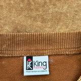 Jasper, Canada King Graphic Sweatshirt - 2XL Brown Cotton
