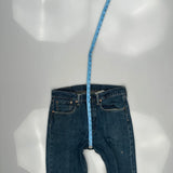 501 Levis Jeans - 32W 30L Blue Cotton