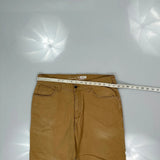 Carhartt Carpenter Trousers - 34W 30L Brown Cotton