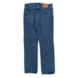 Levis 501 Jeans - 32W 31L Blue Cotton