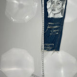 Levis Graphic Carpenter Jeans - 28W 30L Blue Cotton