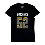 Packers Nfl Football Shirt - Small Black Cotton
