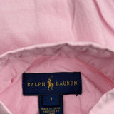 Age 7 Ralph Lauren A-Line Dress - XS Pink Cotton