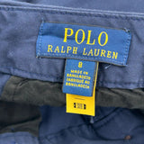 Age 8 Polo By Ralph Lauren Chino Shorts - Small Navy Cotton