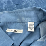 Campia Hawaiian Shirt - XL Blue Viscose